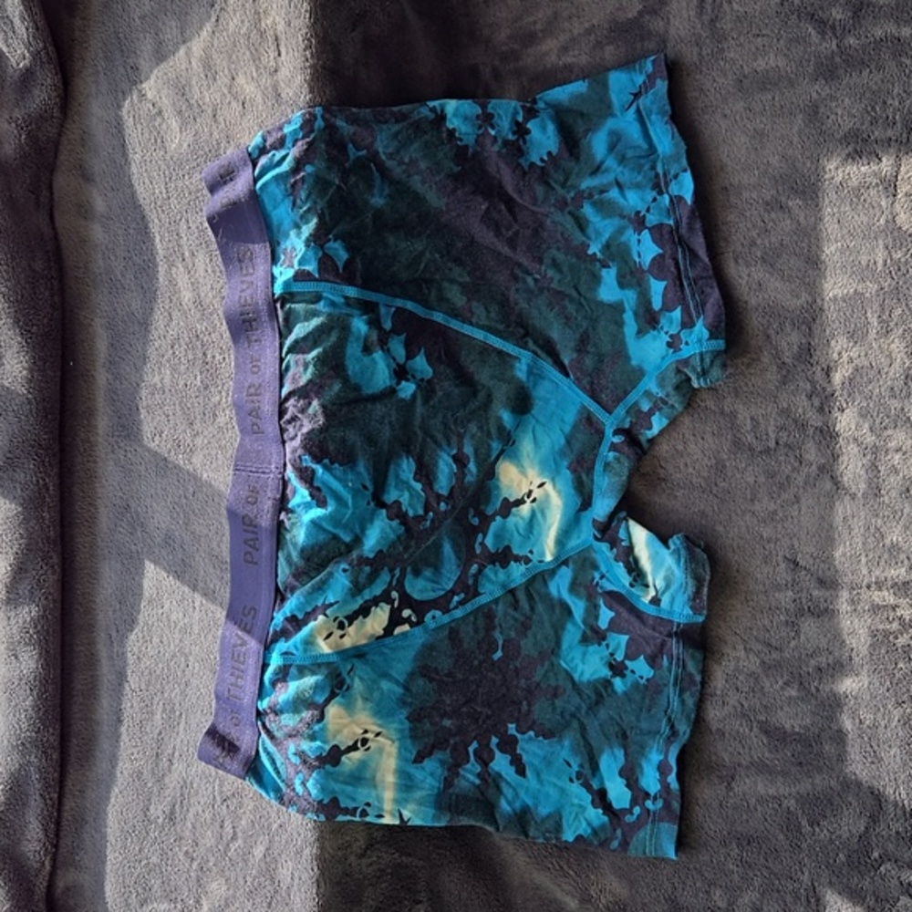 Blue Pair of Thieves Boxer Briefs - Picture 2 of 4